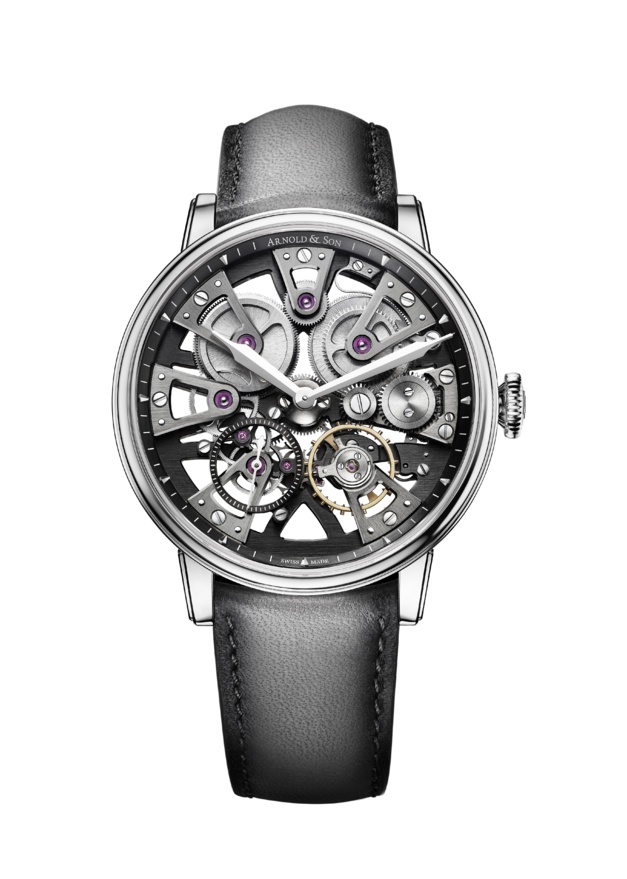 Arnold & Son Nebula 38 acier Arnold & Son Nebula 38 acier