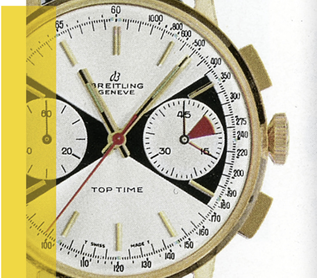 Top Time Breitling : un chrono bicompax d'inspiration vintage