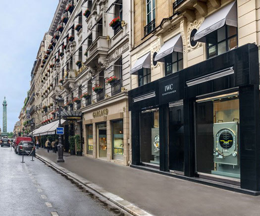 IWC ouvre à Paris au 15 de  la rue de la Paix