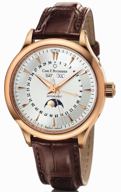 Bucherer Manero MoonPhase : calendrier complet Bucherer Manero MoonPhase : calendrier complet