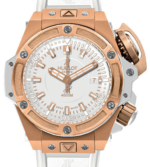 Hublot Oceanographic 4000 King Gold White 48mm