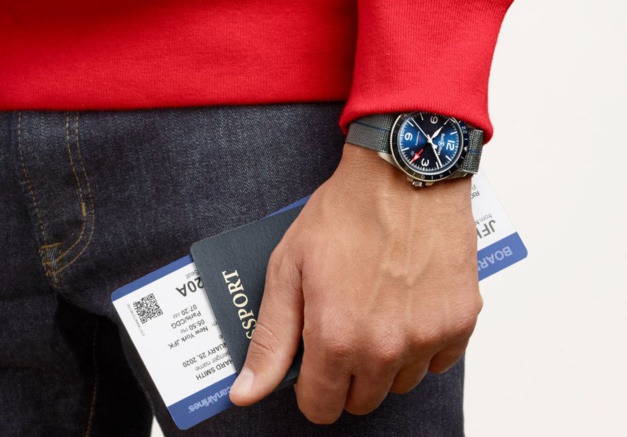 Bell & Ross BR V2-93 GMT Blue Bell & Ross BR V2-93 GMT Blue