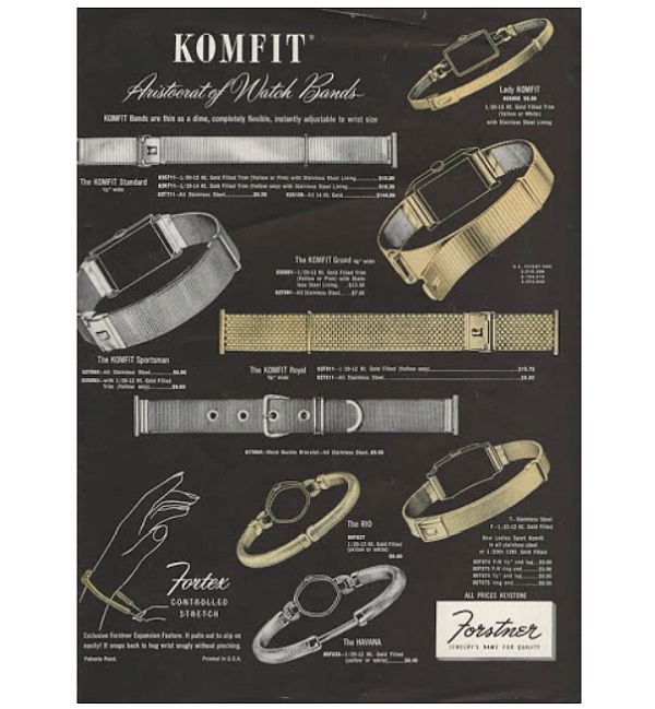 Forstner : le bracelet "mesh" des astronautes de la Nasa Forstner : le bracelet "mesh" des astronautes de la Nasa