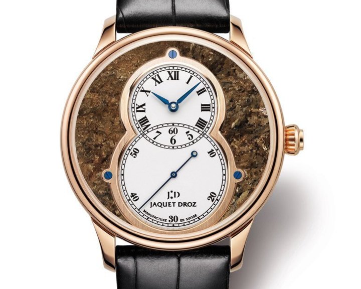 Jaquet Droz Grande Seconde Minerals : coeur de pierre