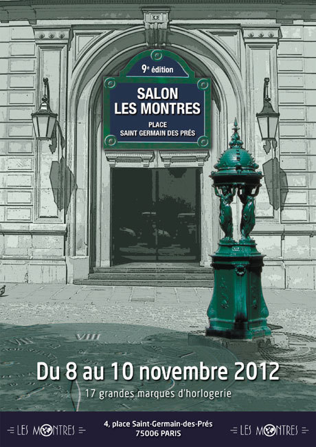 Salon « Les Montres » : rendez-vous les 8, 9 et 10 novembre 2012