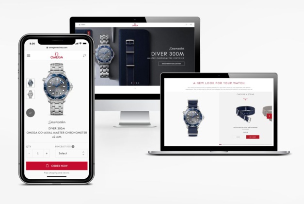 Omega : lancement de son site de vente en ligne en Europe