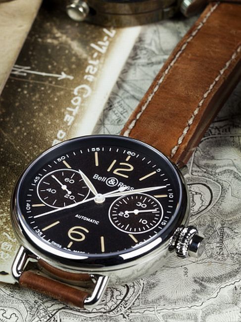 Bell & Ross Chronographe Monopoussoir Vintage WW1 Bell & Ross Chronographe Monopoussoir Vintage WW1