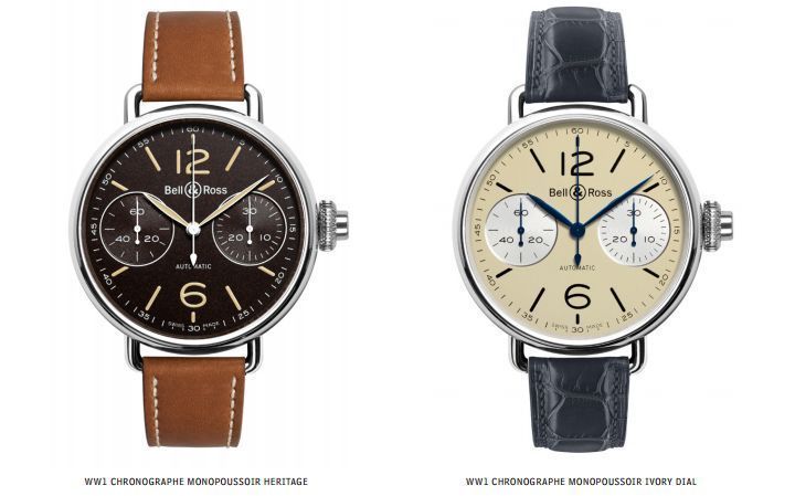 Bell & Ross Chronographe Monopoussoir Vintage WW1 Bell & Ross Chronographe Monopoussoir Vintage WW1
