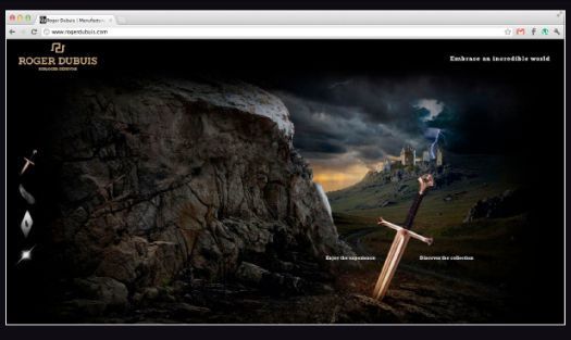 Roger Dubuis lance son nouveau site web Roger Dubuis lance son nouveau site web