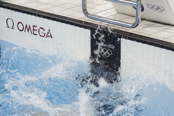 J.O. 2012 : le chronométrage de la natation selon Omega