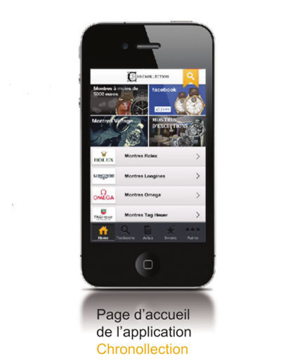 Chronollection : nouvelle version de son application iPhone Chronollection : nouvelle version de son application iPhone