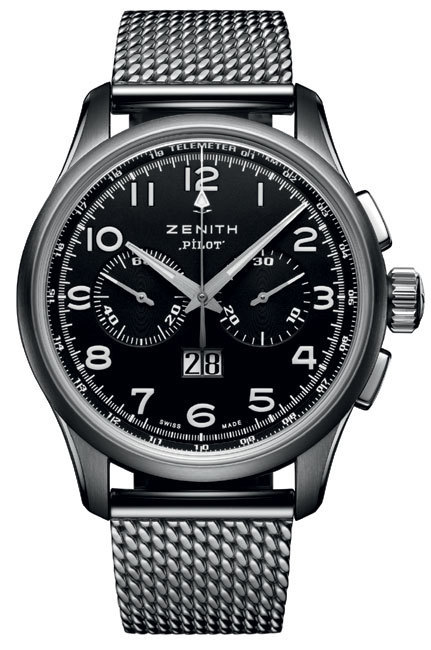 Zenith Pilot Big Date Special : beau chrono grande date