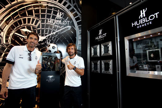 Hublot devient chronométreur officiel de la Juventus de Turin Hublot devient chronométreur officiel de la Juventus de Turin