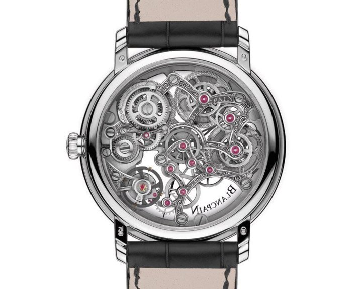 Blancpain Villeret Squelette 8 Jours : elle montre tout