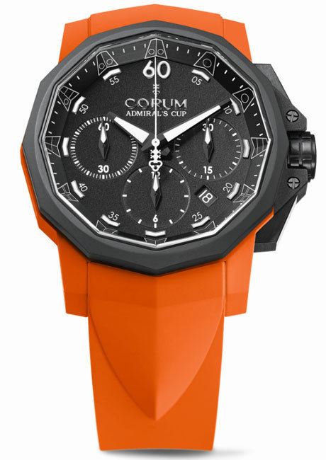 Corum Admiral’s Cup Challenger 44 Chrono Rubber : de la douceur du caoutchouc… Corum Admiral’s Cup Challenger 44 Chrono Rubber : de la douceur du caoutchouc…
