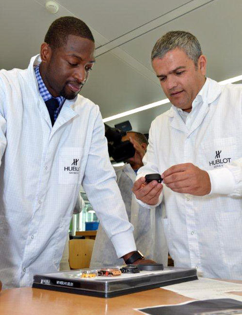 Dwyane Wade et Ricardo Guadalupe