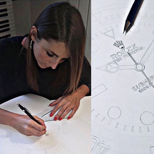 Camille Caravaca ou comment la Covid-19 lui a donné l'envie de dessiner des montres !