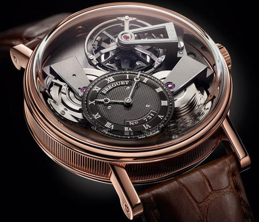 Breguet Tradition 7047 tourbillon fusée en or rose