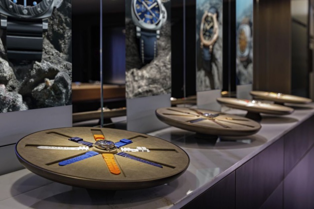 Hong-Kong : Panerai ouvre un espace "accessoires horlogers" dans son flagship de Kowloon