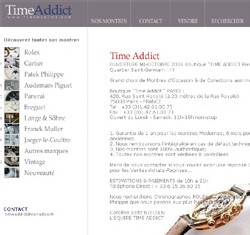 Time Addict - Paris 8ème