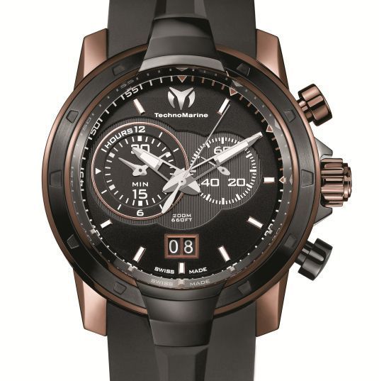 Technomarine UF6 Chronographe Grande Date : quartz de luxe