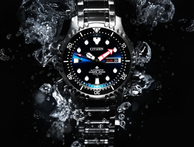 Citizen Promaster Marine Auto Super Titanium : une plongée toute en légèreté Citizen Promaster Marine Auto Super Titanium : une plongée toute en légèreté