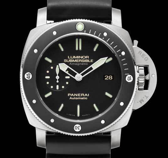 Panerai Luminor Submersible 1950 Amagnetic 3 Days automatic Titanio : amagnétique attraction Panerai Luminor Submersible 1950 Amagnetic 3 Days automatic Titanio : amagnétique attraction