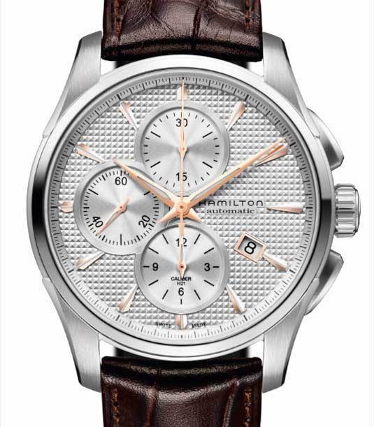 Hamilton Jazzmaster Auto Chrono : 60 heures de réserve de marche Hamilton Jazzmaster Auto Chrono : 60 heures de réserve de marche