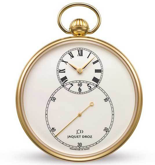 Jaquet Droz Montre de Poche Email Ivoire Jaquet Droz Montre de Poche Email Ivoire