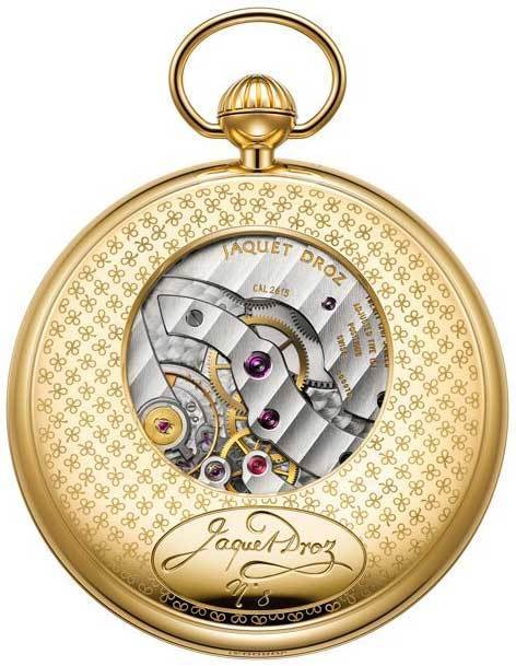 Jaquet Droz Montre de Poche Email Ivoire