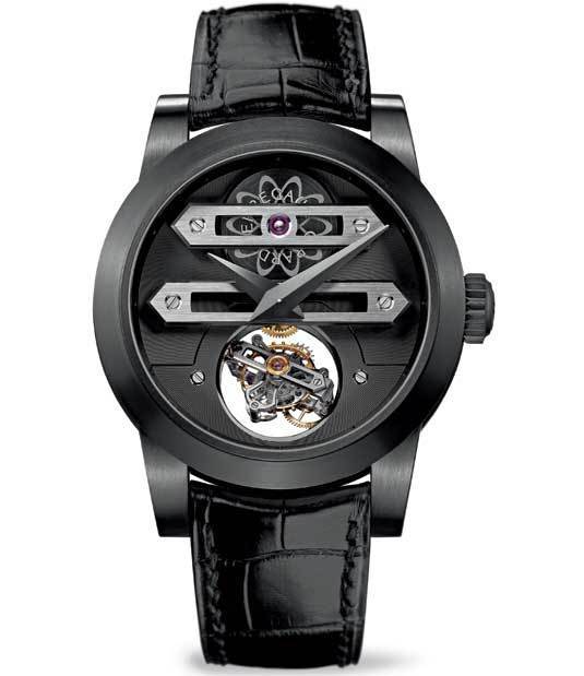 Girard-Perregaux Tourbillon bi-axial titane DLC