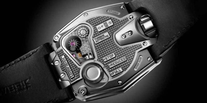 Urwerk UR-210 : avec indication d’efficience du remontage…