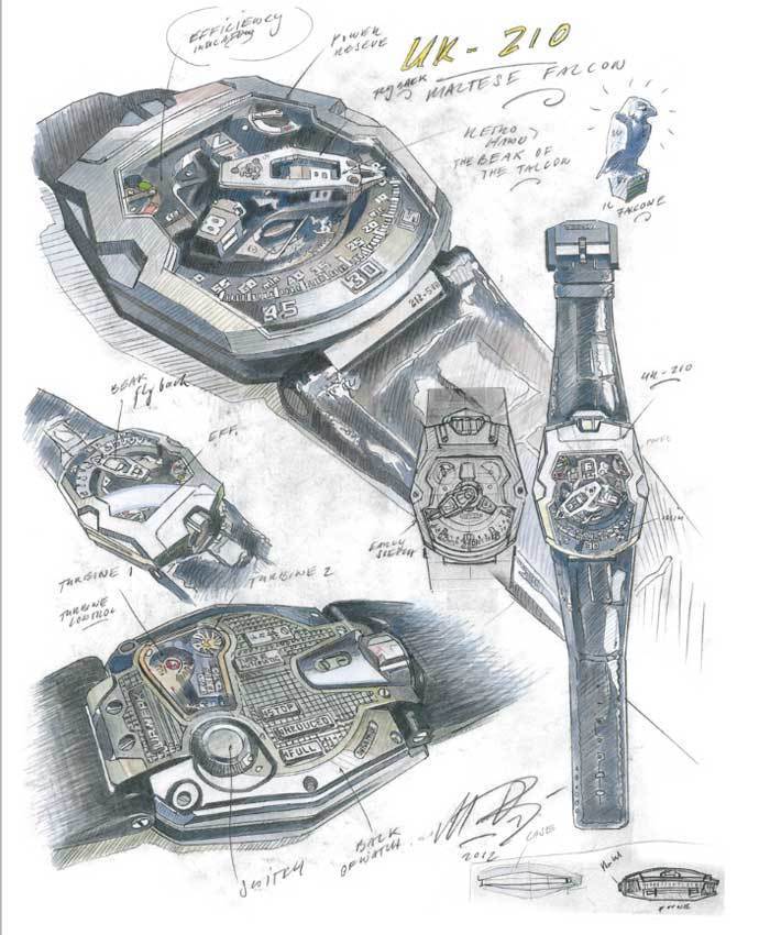 Urwerk UR-210 : avec indication d’efficience du remontage… Urwerk UR-210 : avec indication d’efficience du remontage…