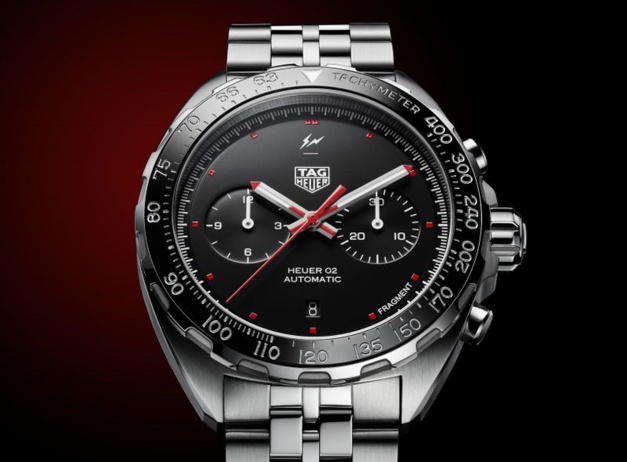 TAG Heuer x Fragment Design Heuer 02 chronographe : nouvelle collab' avec Hiroshi Fujiwara TAG Heuer x Fragment Design Heuer 02 chronographe : nouvelle collab' avec Hiroshi Fujiwara