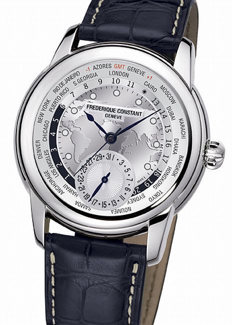 Worldtimer Frédérique Constant : invitation au voyage