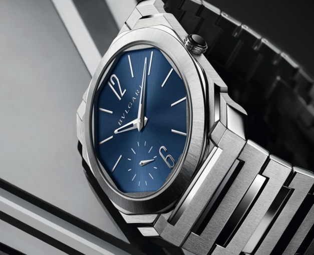 Bvlgari Octo Finissimo Auto bleu Bvlgari Octo Finissimo Auto bleu