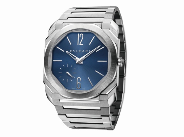 Bvlgari Octo Finissimo Auto bleu Bvlgari Octo Finissimo Auto bleu