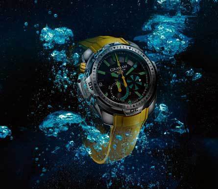 Graham Chronofighter Prodive : montre de plongée professionnelle Graham Chronofighter Prodive : montre de plongée professionnelle