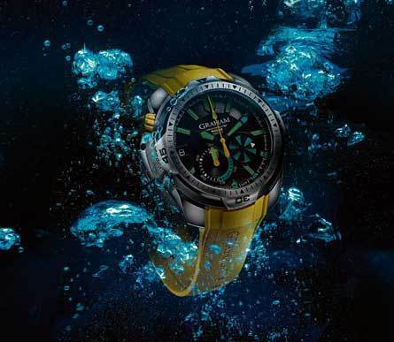 Graham Chronofighter Prodive : montre de plongée professionnelle