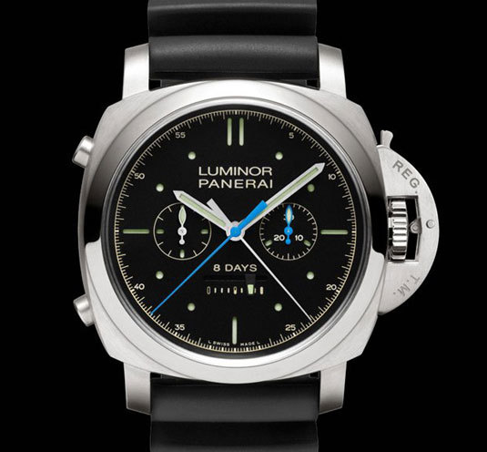 Panerai Luminor 1950 Rattrapante 8 Days Titanio 47mm PAM00427