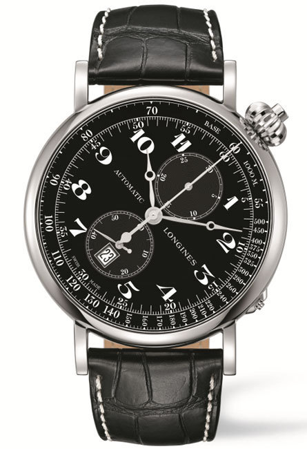 The Longines Avigation Watch Type A-7 montre de pilote et chronographe monopoussoir The Longines Avigation Watch Type A-7 montre de pilote et chronographe monopoussoir