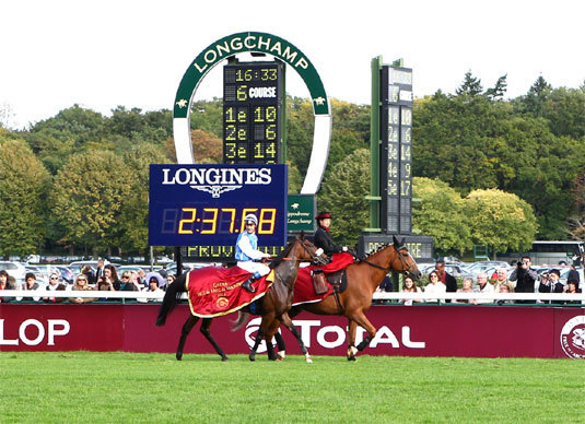 Qatar Prix de l’Arc de Triomphe : Longines chronométreur et partenaire officiel Qatar Prix de l’Arc de Triomphe : Longines chronométreur et partenaire officiel