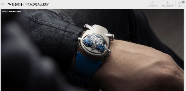 MB&F : un nouveau concept d'e-commerce