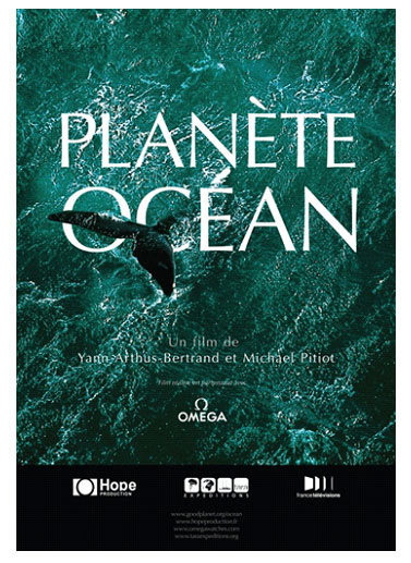 Omega Planète Océan : le film de Yann Arthus Bertrand et Michael Pitiot