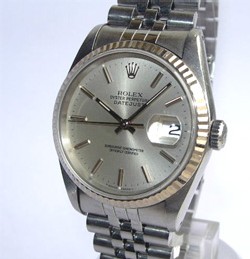 Datejust en acier avec bracelet Jubilé