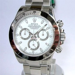 Daytona en acier, bracelet Oyster avec mouvement Rolex Daytona en acier, bracelet Oyster avec mouvement Rolex