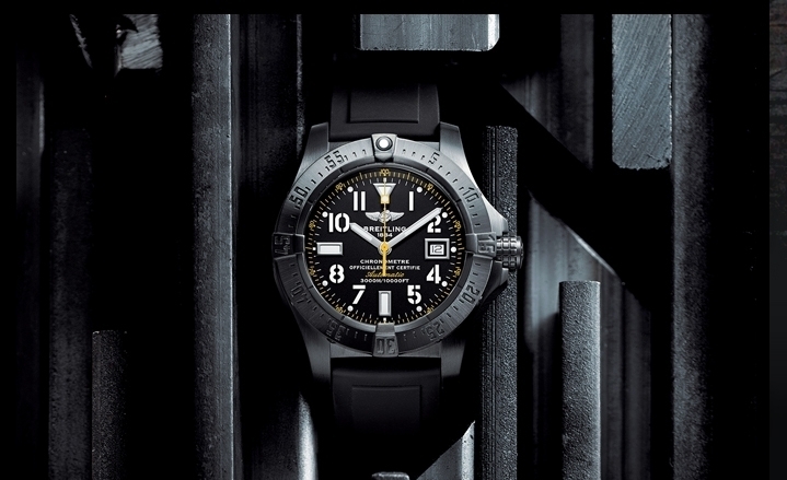 Breitling Avenger Seawolf Blacksteel Code Yellow