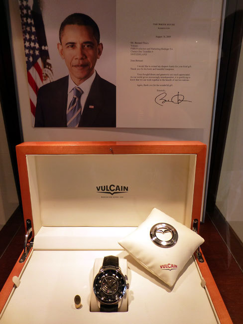 La lettre de remerciement du président Obama à Vulcain La lettre de remerciement du président Obama à Vulcain