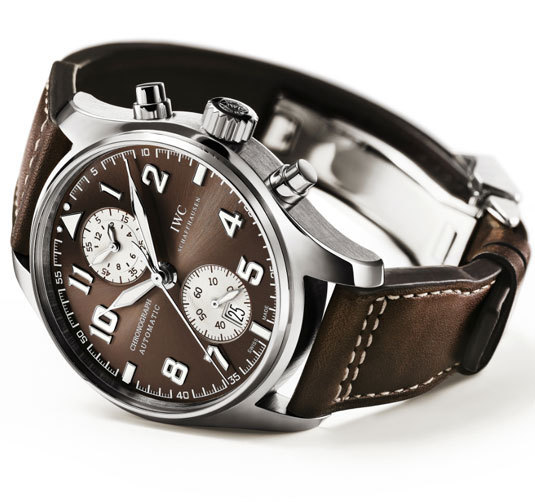 IWC montre d’aviateur Chronographe Edition Antoine de Saint Exupéry version acier