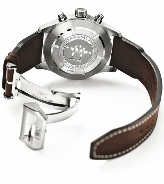 IWC montre d’aviateur Chronographe Edition Antoine de Saint Exupéry : version acier